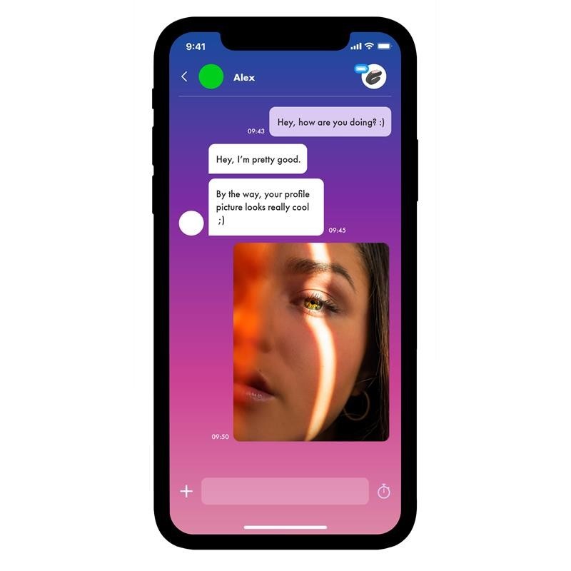 Mighty One Anneau Vibromasseur avec APP Bleu