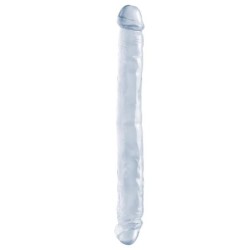 Gode Double 30,50 cm Transparent