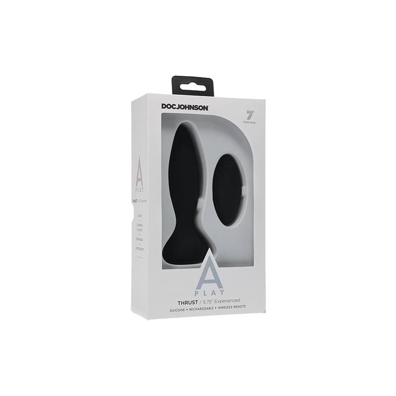 Plug Anal vibrant Thrust Nègre Expérimenté