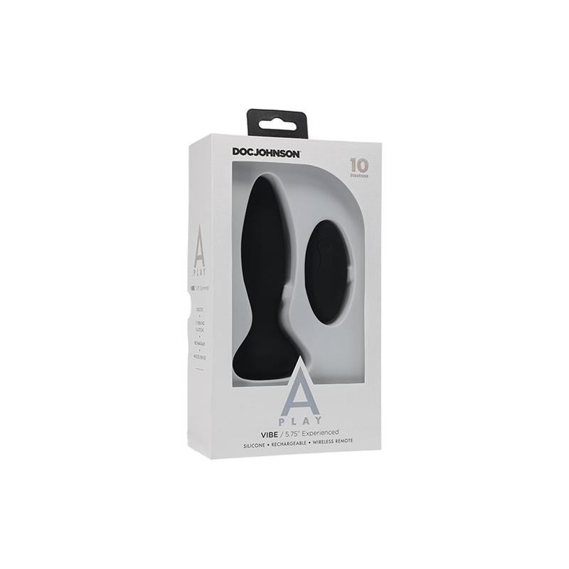 Plug Anal vibrant Vibe Nègre Expérimenté