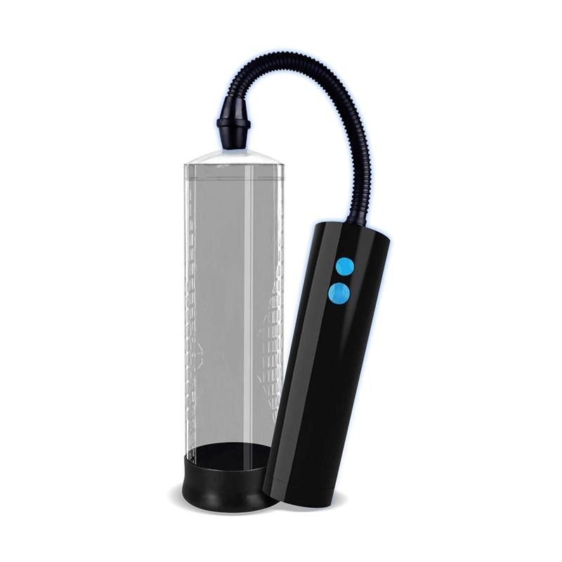 pompe avec télécommande pour pénis PSX05 USB rechargeable transparent