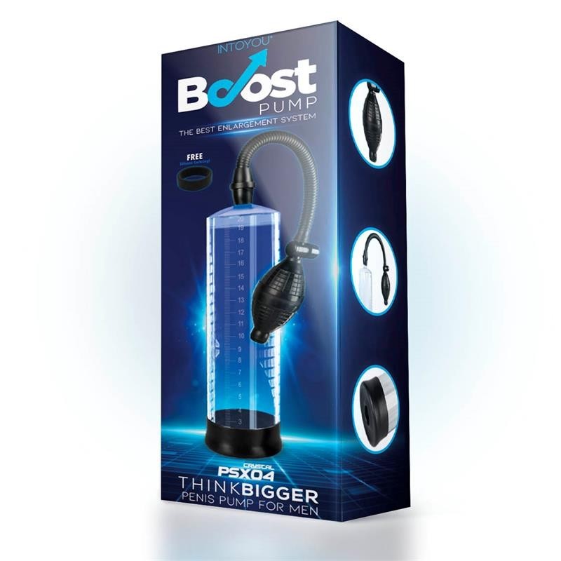 pompe manuelle pour pénis PSX04 transparent