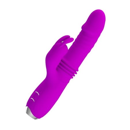 Dorothet vibromasseur avec Fonction va-et-vient USB mauve