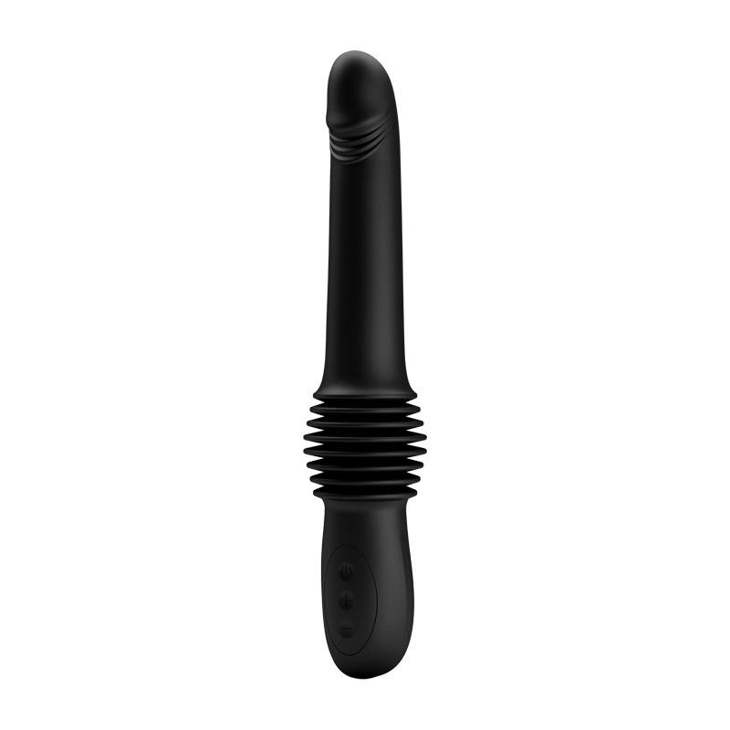 Pazuzu vibromasseur avec Thrusting USB silicone