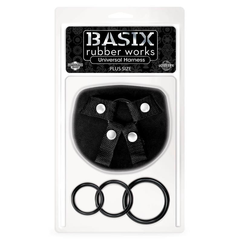 Basix Rubber Works harnais Universal taille Grande
