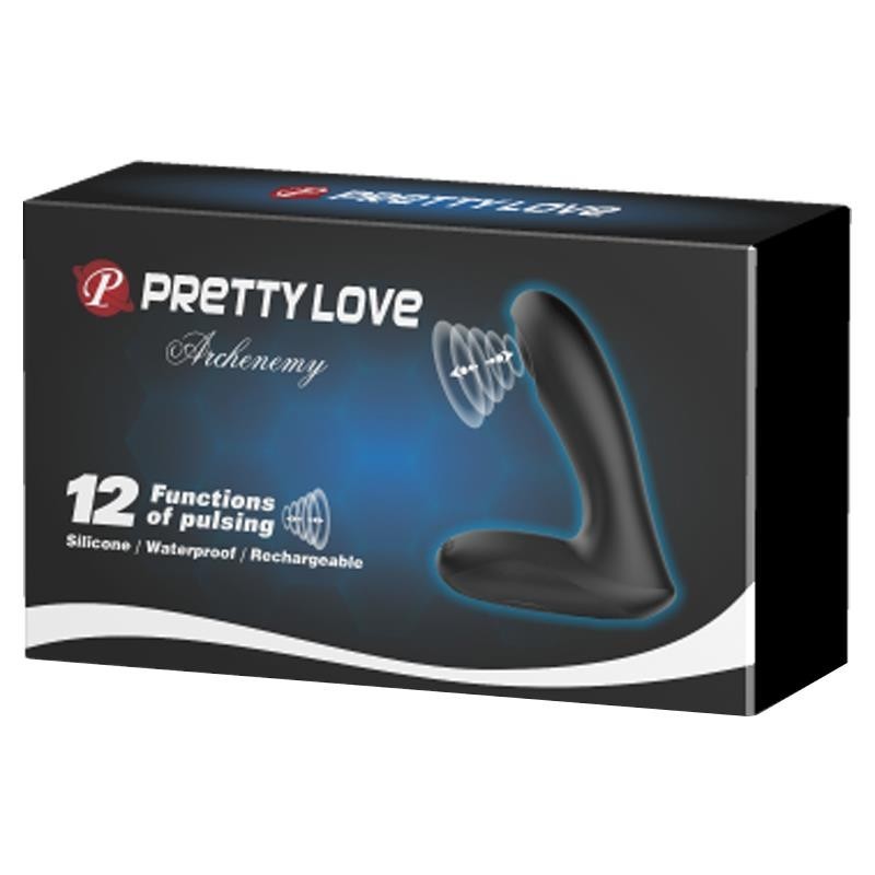 Stimulateur Anal et Prostatique Archenemet Pulsing USB silicone