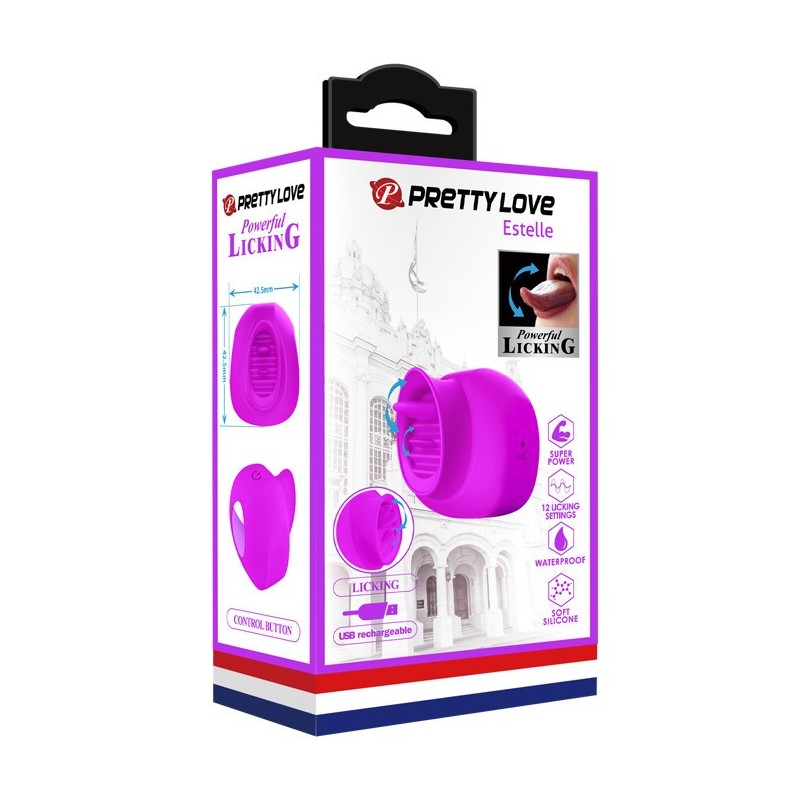 Estelle Stimulateur de Langue USB mauve