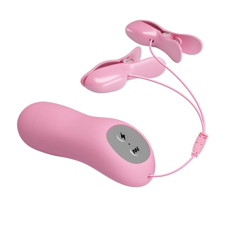 pince pour mamelons vibrant et Electro Choc