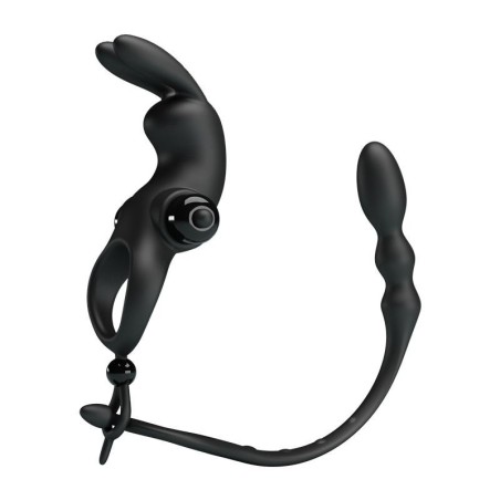 Anneau Vibromasseur avec chaine Anal amovible