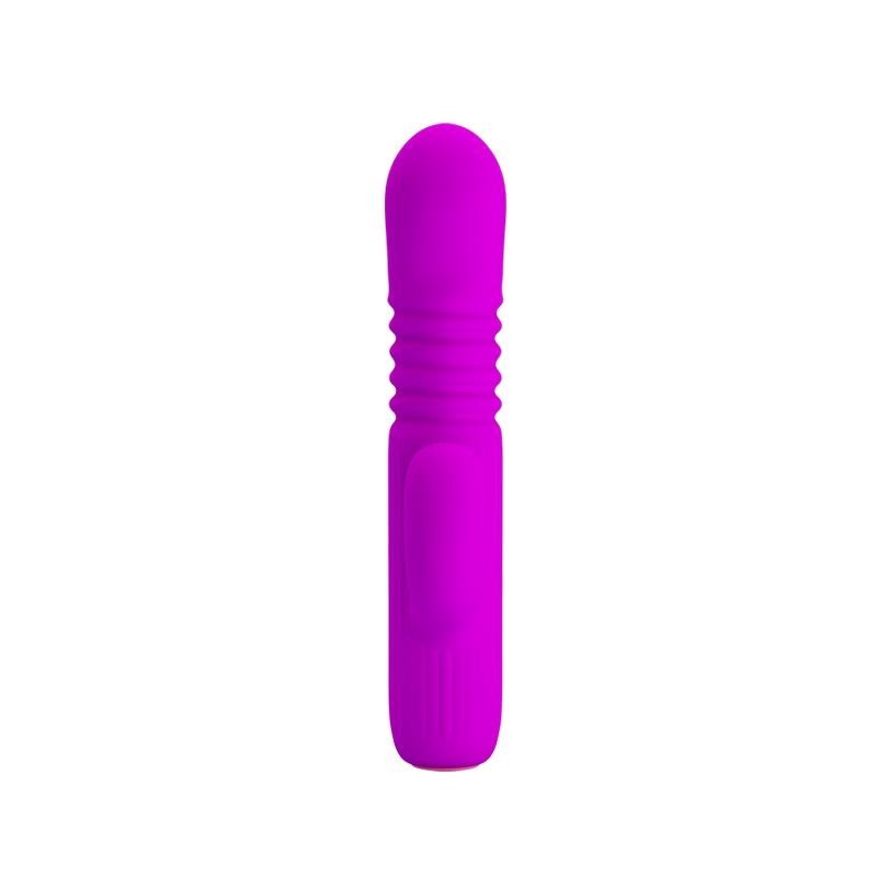 Leopold vibromasseur avec Fonction de Mouvement USB Silicone