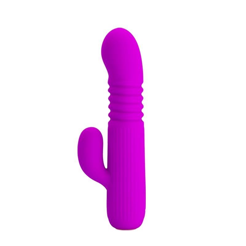 Leopold vibromasseur avec Fonction de Mouvement USB Silicone