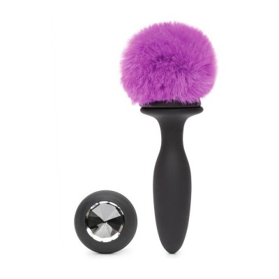 Plug Anal vibrant Double Base pourpre grand