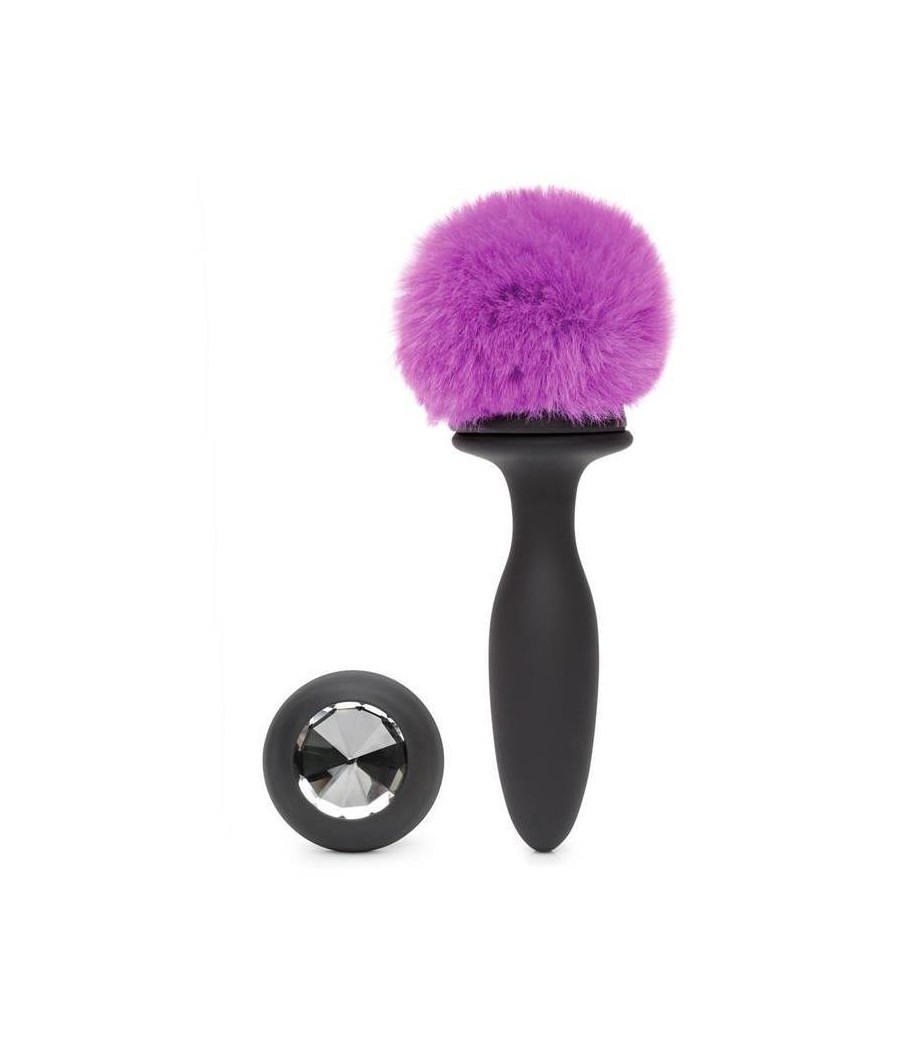 Plug Anal vibrant Double Base pourpre grand