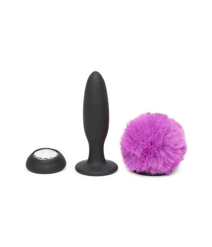 Plug Anal vibrant Double Base pourpre grand