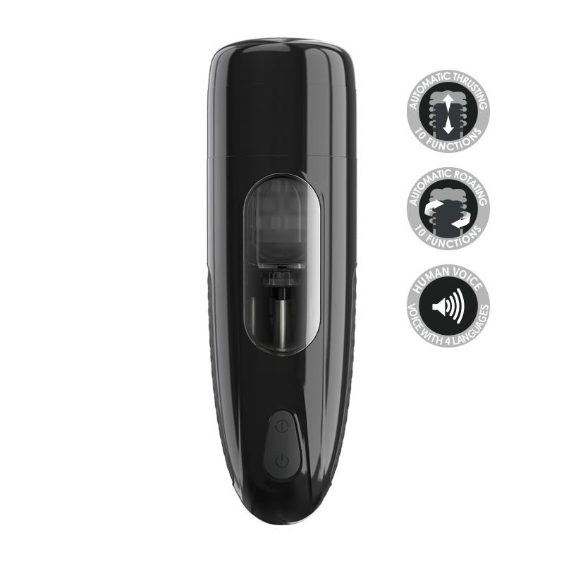 Masturbateur automatique Marlos vibrant et mouvement USB