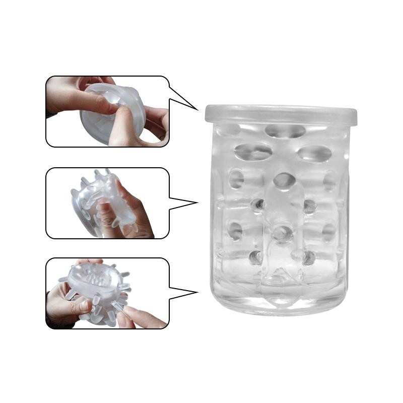 Masturbateur automatique Marlos vibrant et mouvement USB