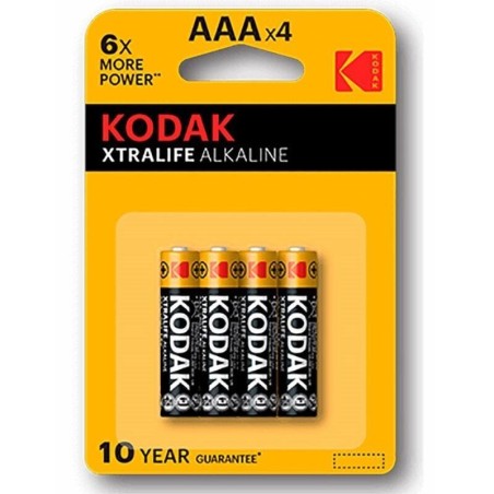 Xtralife pile alcaline AAA LR3 Blister de 4