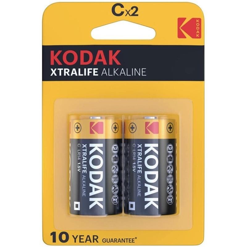 Xtralife pile alcaline C LR14 Blister de 2