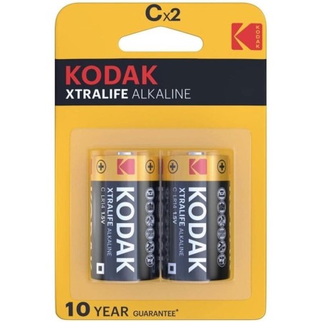 Xtralife pile alcaline C LR14 Blister de 2