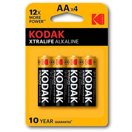 Xtralife pile alcaline AA LR6 Blister de 4