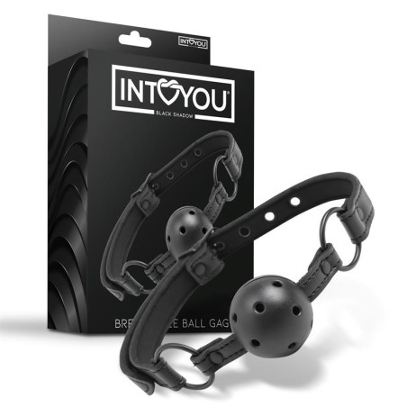 baillon reglable de boule Traspirable cuir végan