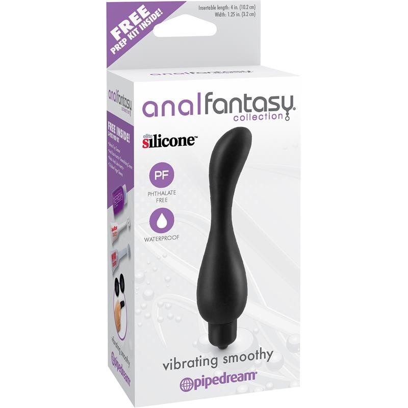 Anal Fantaset Collection Vibrant Smoothet - Couleur Noir