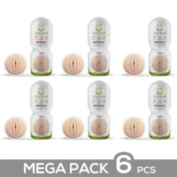 Pack de 6 masturbateurs vaginaux à ventouse pour moi