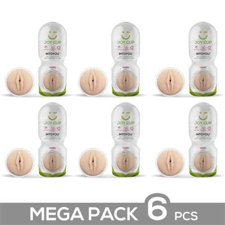 Pack de 6 masturbateurs vaginaux à ventouse pour moi