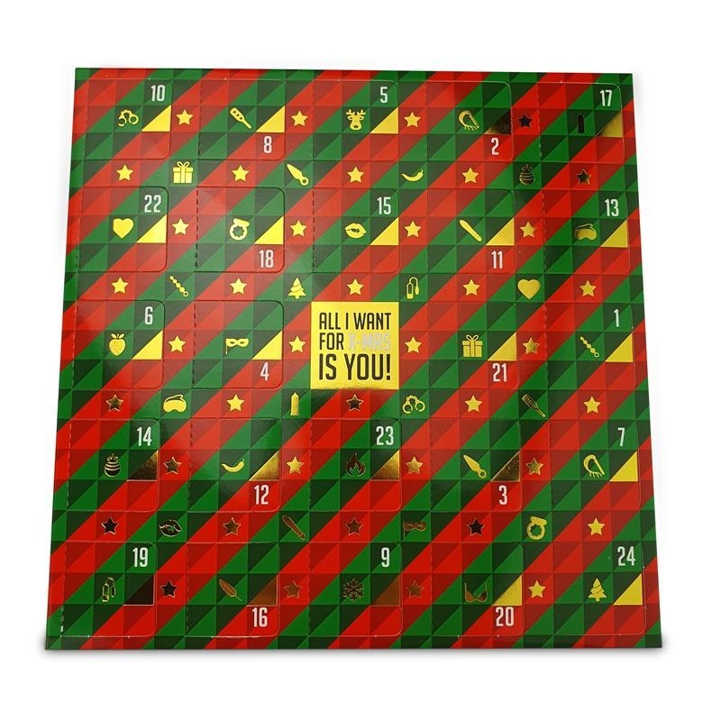 Calendrier d'exercices érotiques