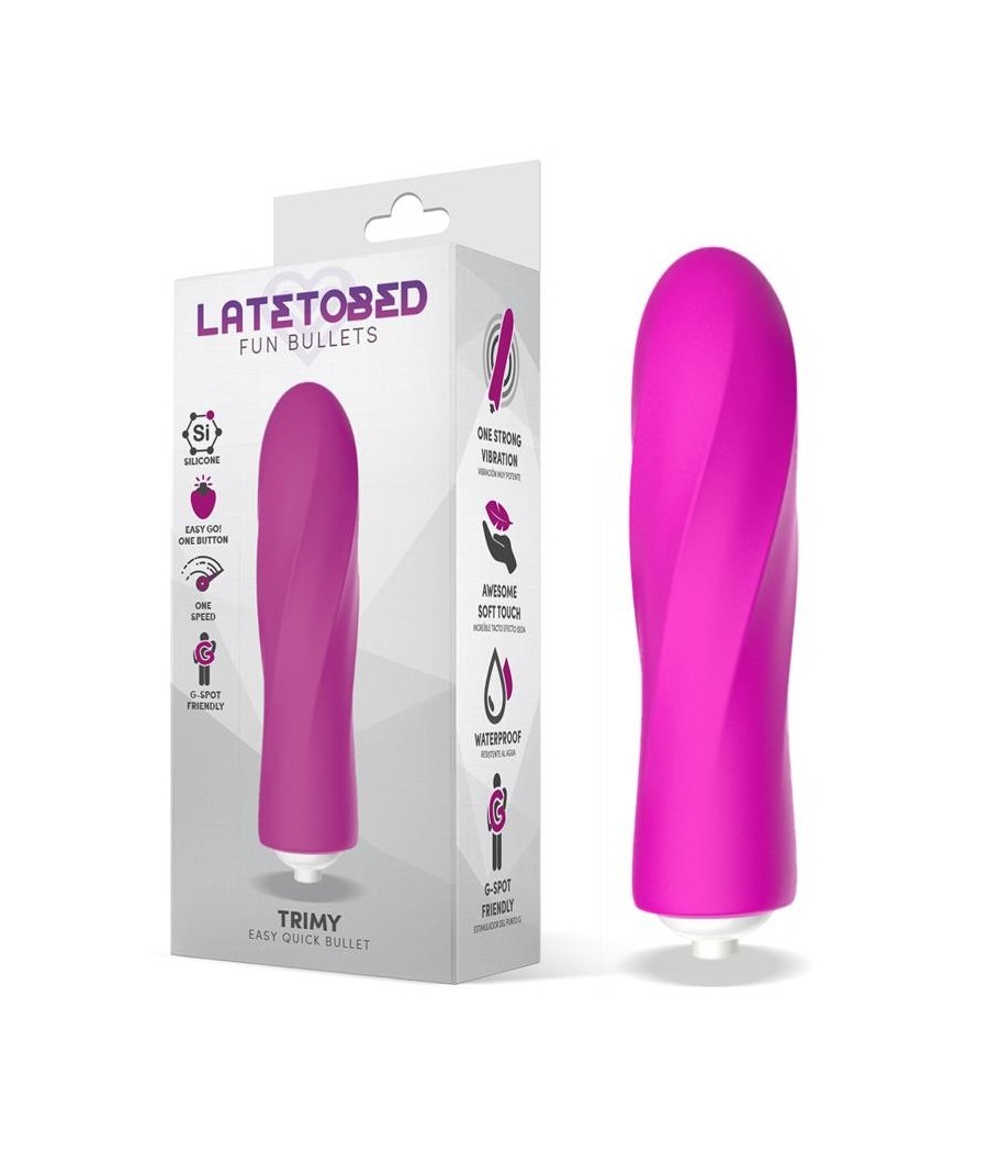 Trimet balle vibrante Easet Quick silicone Rose