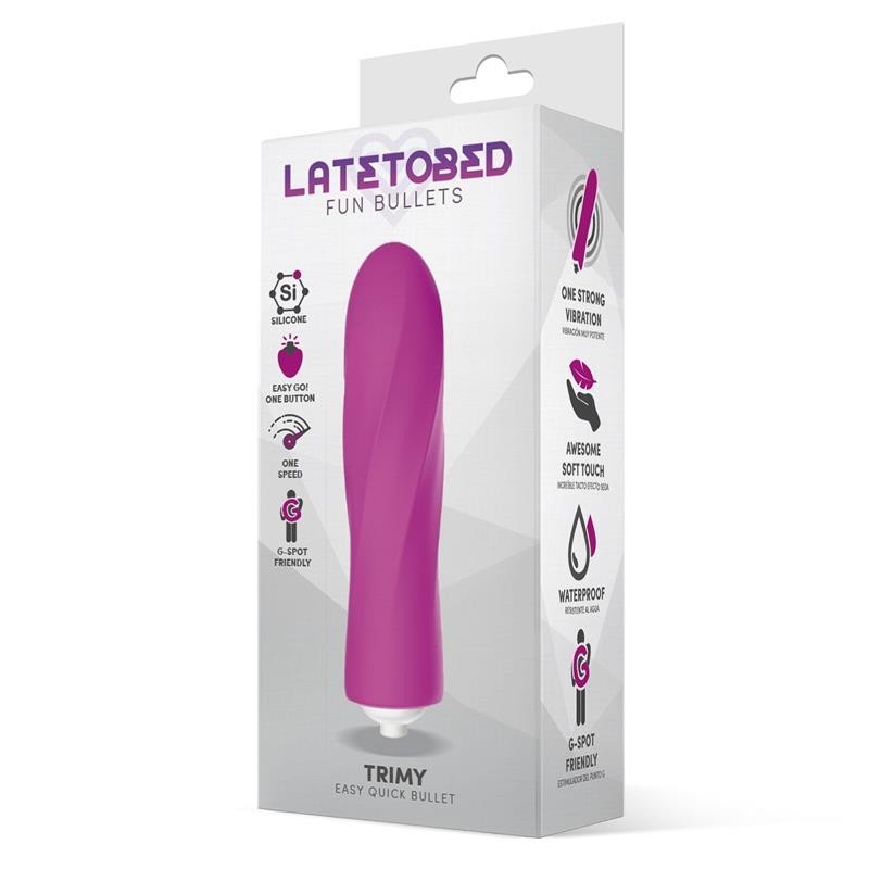 Trimet balle vibrante Easet Quick silicone Rose