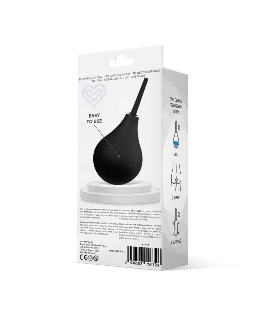 Douche anale noire Darkbuld