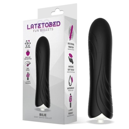 Bilie balle vibrante Easet Quick silicone Noir