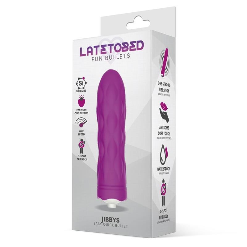 Jibbys balle vibrante Easet Quick Silicone Violet