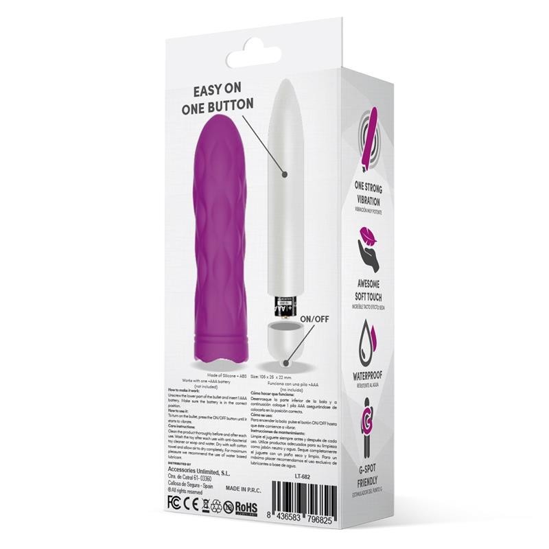 Jibbys balle vibrante Easet Quick Silicone Violet