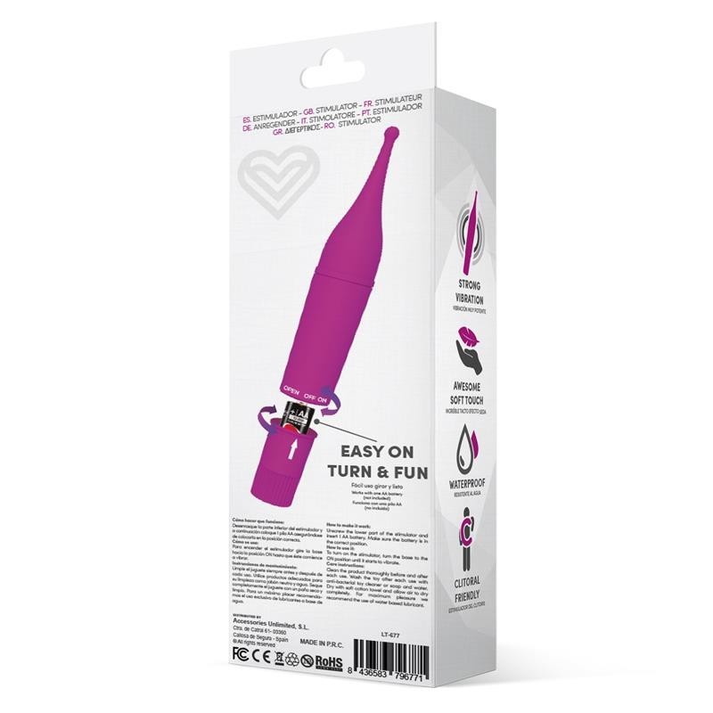 Drimet stimulateur Easet Quick silicone pourpre