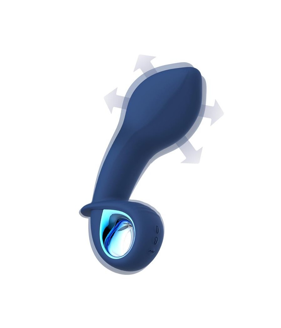vibromasseur Alpha Advanced avec fonction de gonflement et de vibration USB silicone