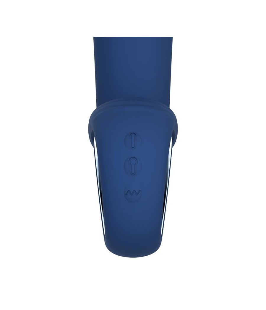vibromasseur Alpha Advanced avec fonction de gonflement et de vibration USB silicone