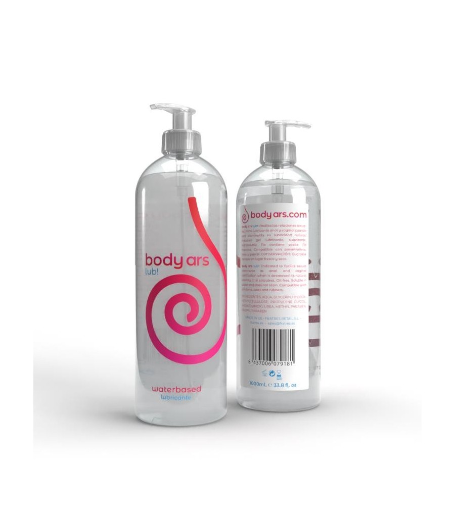 Gel Lubrifiant base eau naturel doseur 1000 ml