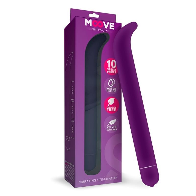 stimulateur Vibromasseur point G 10 fonctions mauve