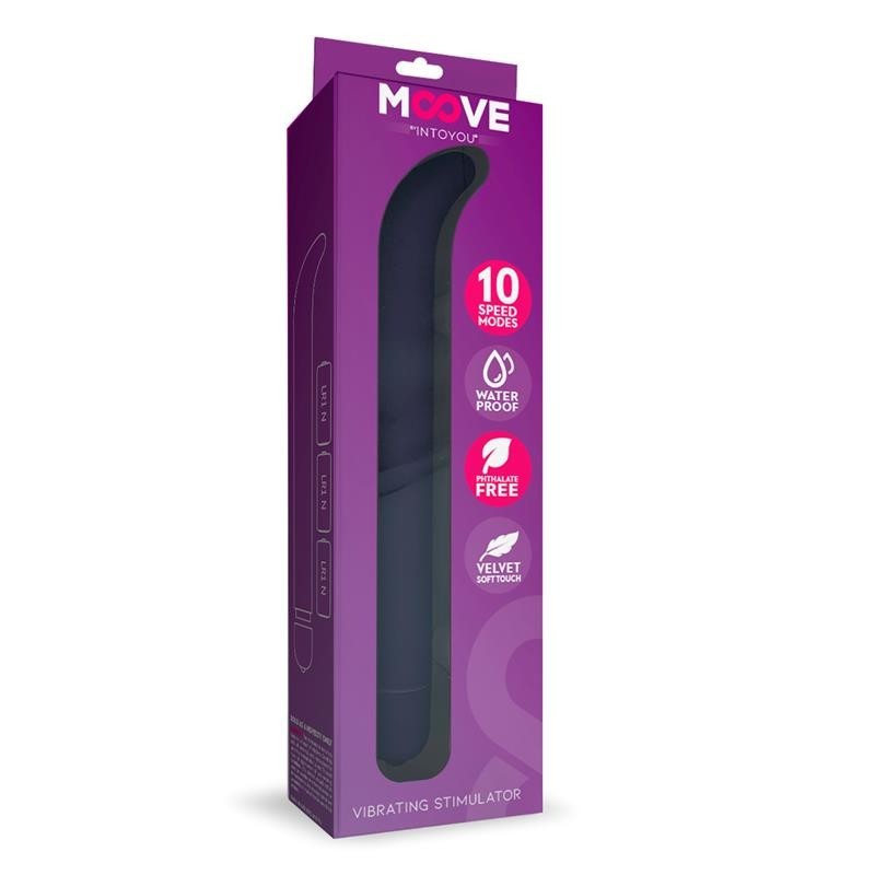 stimulateur Vibromasseur point G 10 fonctions mauve