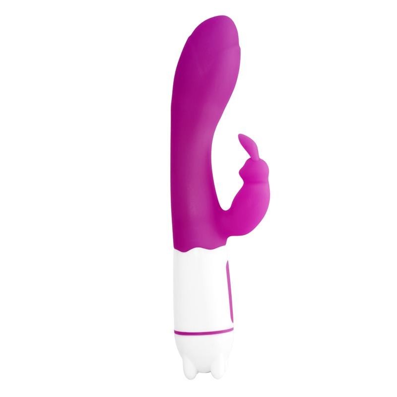 Tonnet Vibromasseur USB point G 36 Fonctions Silicone mauve