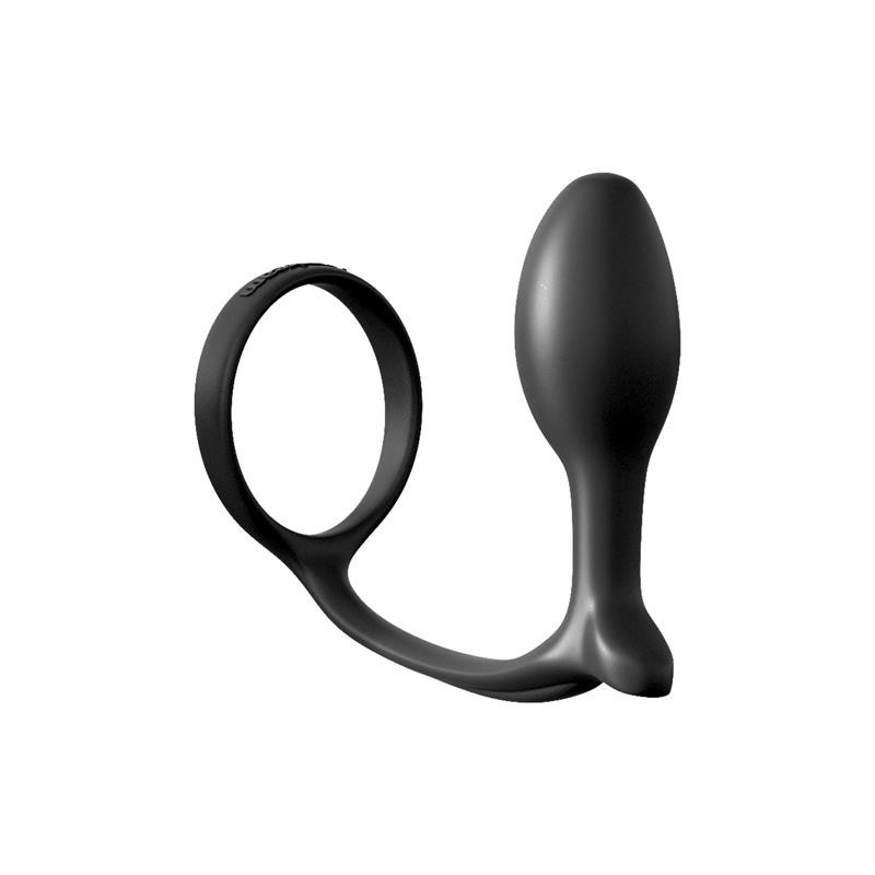 Plug Anal Ass-Gasm pour débutants couleur noir