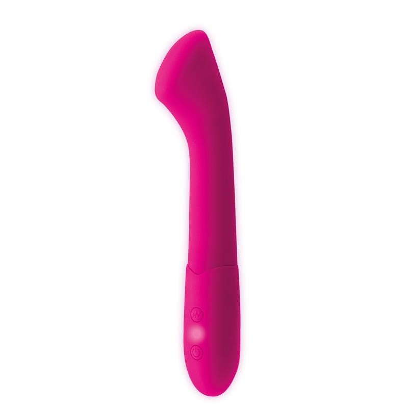 Miel Vibromasseur point G silicone USB Fuchsia