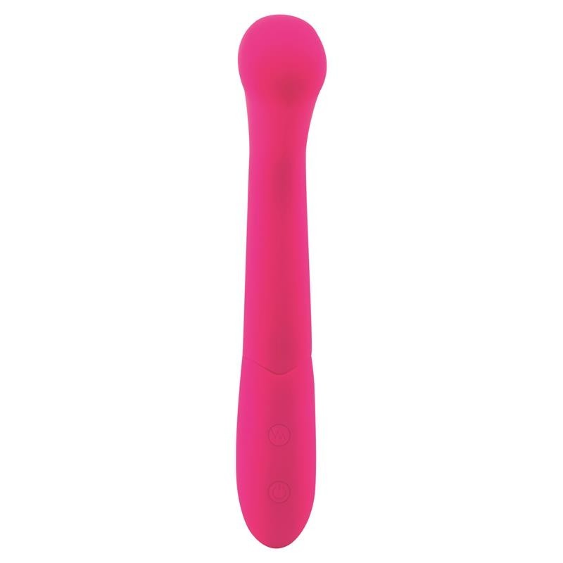 Miel Vibromasseur point G silicone USB Fuchsia
