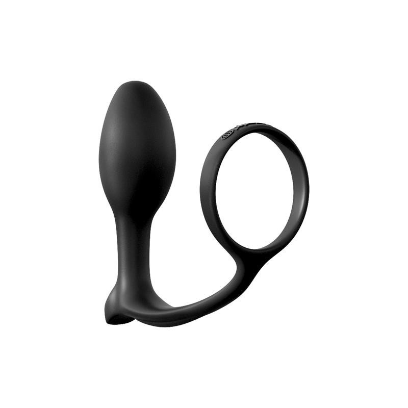 Plug Anal Ass-Gasm pour débutants couleur noir