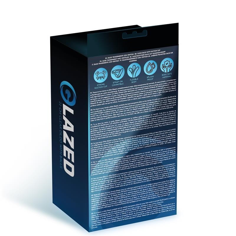 Gode courbé Matériel Cristalino 16 cm