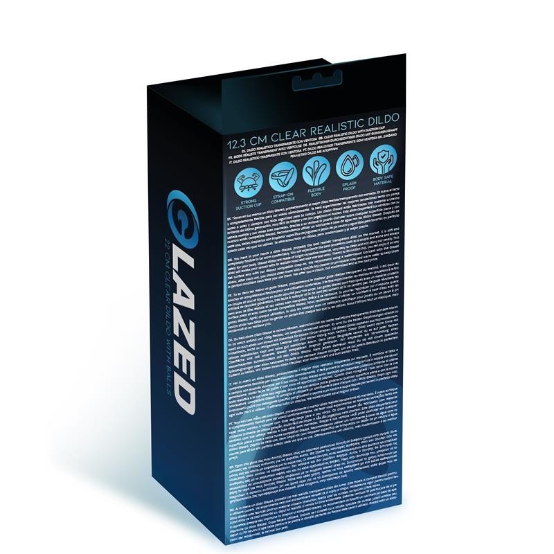 Gode réaliste Matériel Cristalino 12,3 cm