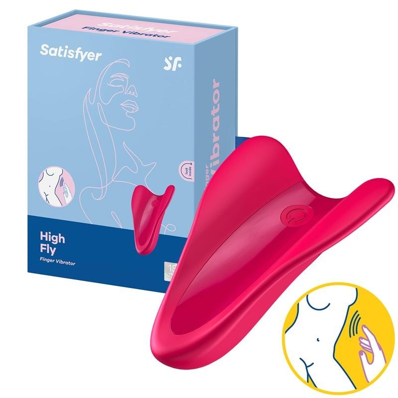 vibromasseur High Flet rouge