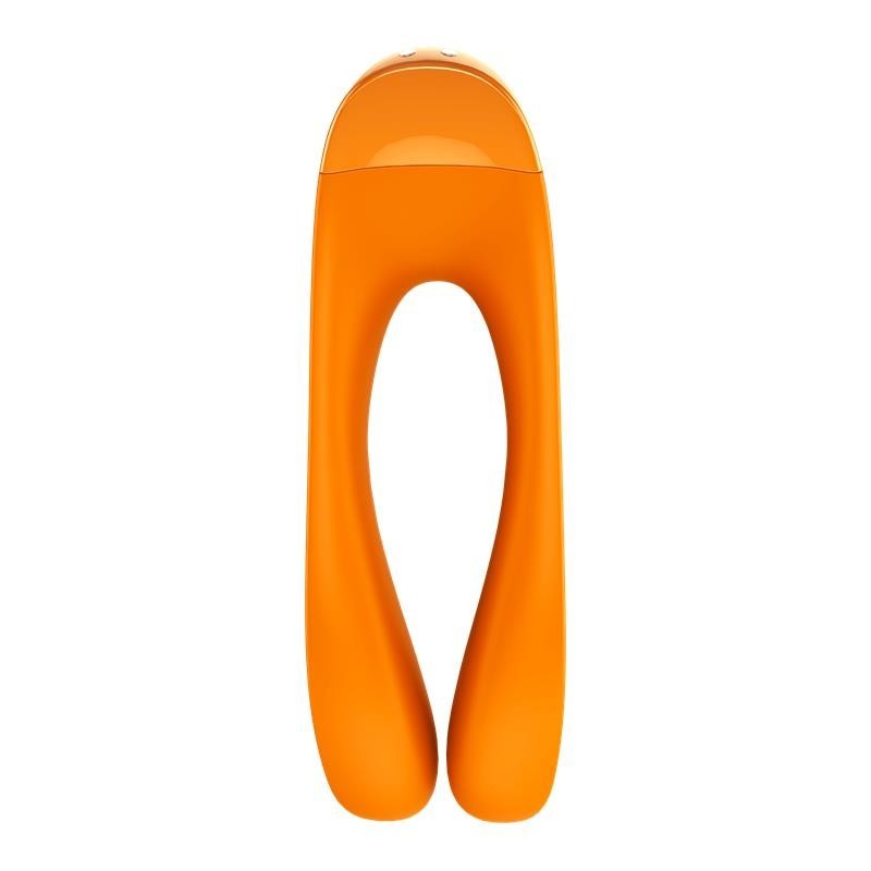 vibromasseur Candet Cane Orange
